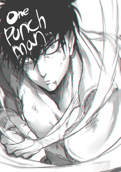 #one punch man# 一拳超人 埼玉 ……我好想知道你是怎么秃的，角色需要么？ 明明没秃之前这么帅啊！kuso！