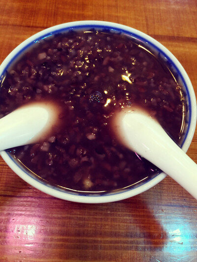 3元一碗的八宝粥，味道好极了