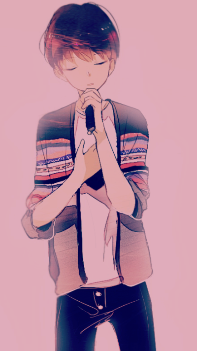  唯美男动漫人物。