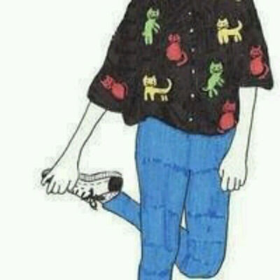 动漫下半身头像