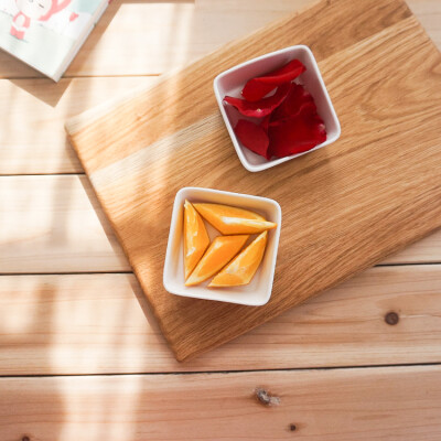 唯Nature日式陶瓷小方形调味碟子小菜料理碟酱料油碟小方碗小吃碟