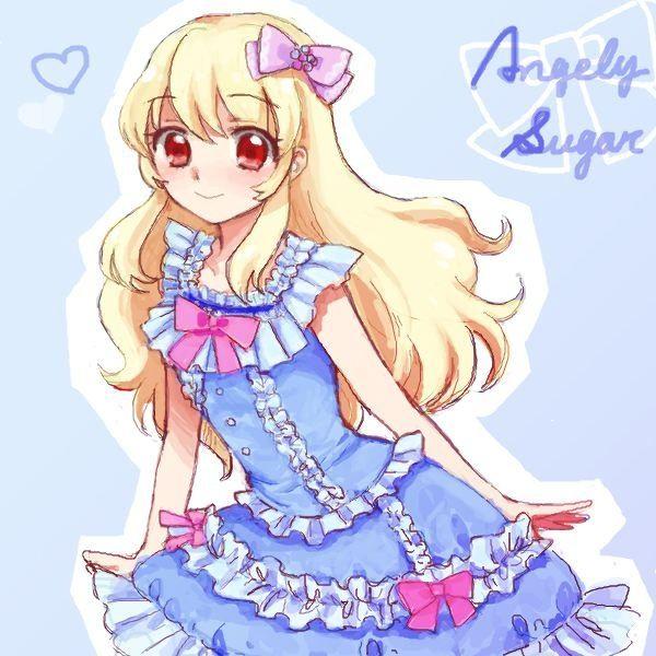 Aikatsu 偶像活动 偶活 星宫草莓 星宫莓 Angely Sugar 可爱 唯美 手机壁纸 头像 背景