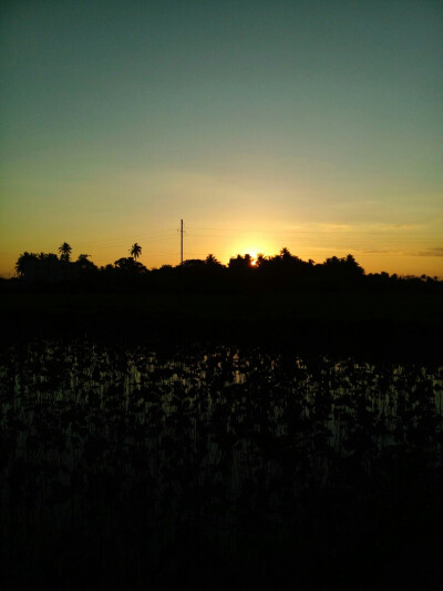 夕阳余晖 唤起那些伤感景象