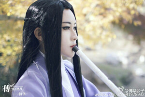 #cos正片# #古风cos# 白露 cn：傅华 化妆：傅华 服装：绝代坊华  摄影：momo 和小江 人设：痕迹画廊