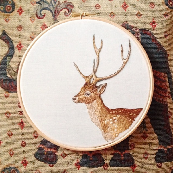 Wildlife Embroidery