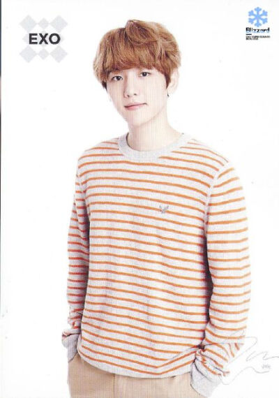 Pepero SUM Photocard 高清扫图 *EXO