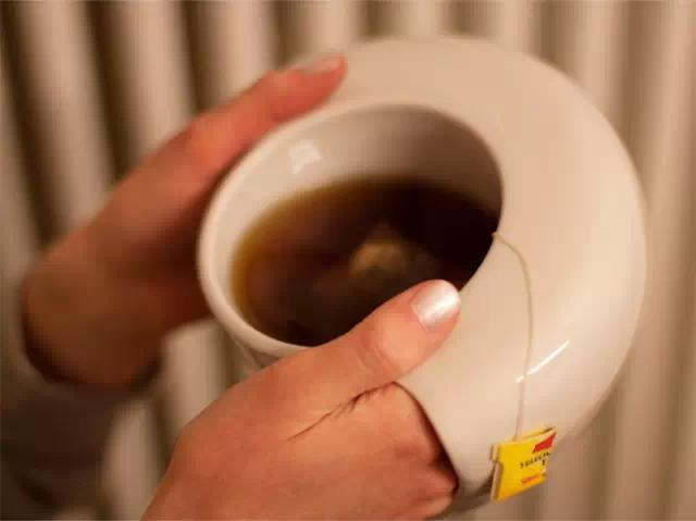 暖手茶杯