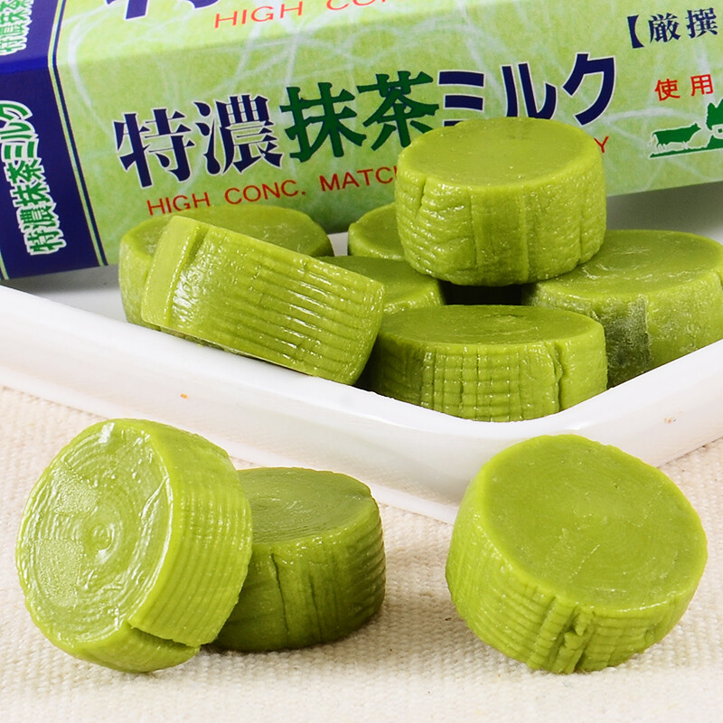 日本原装直送 味觉糖 悠哈UHA 特浓抹茶味咖啡等多味道牛奶糖40g