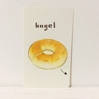 Name card --「bagel」