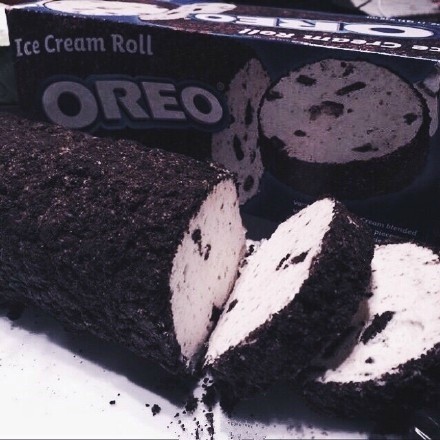 Oreo ice Cream Roll 奥利奥雪糕卷