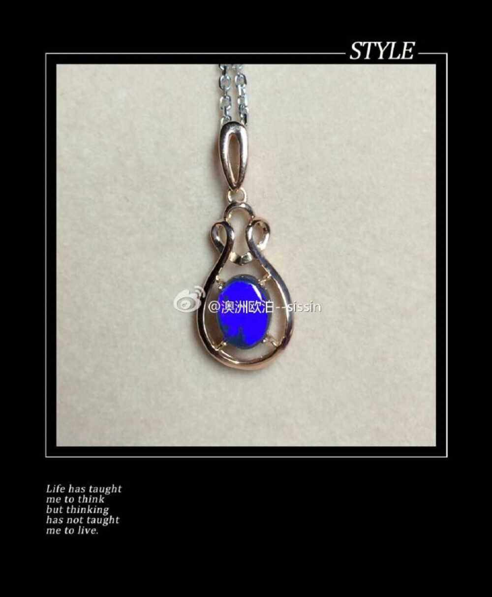 18k澳洲炫彩黑欧泊，顶级亮度，饱和度很高的一枚黑欧泊，流线设计，彰显品质，你怎么能不爱它，客户订制成品，想订制请关注