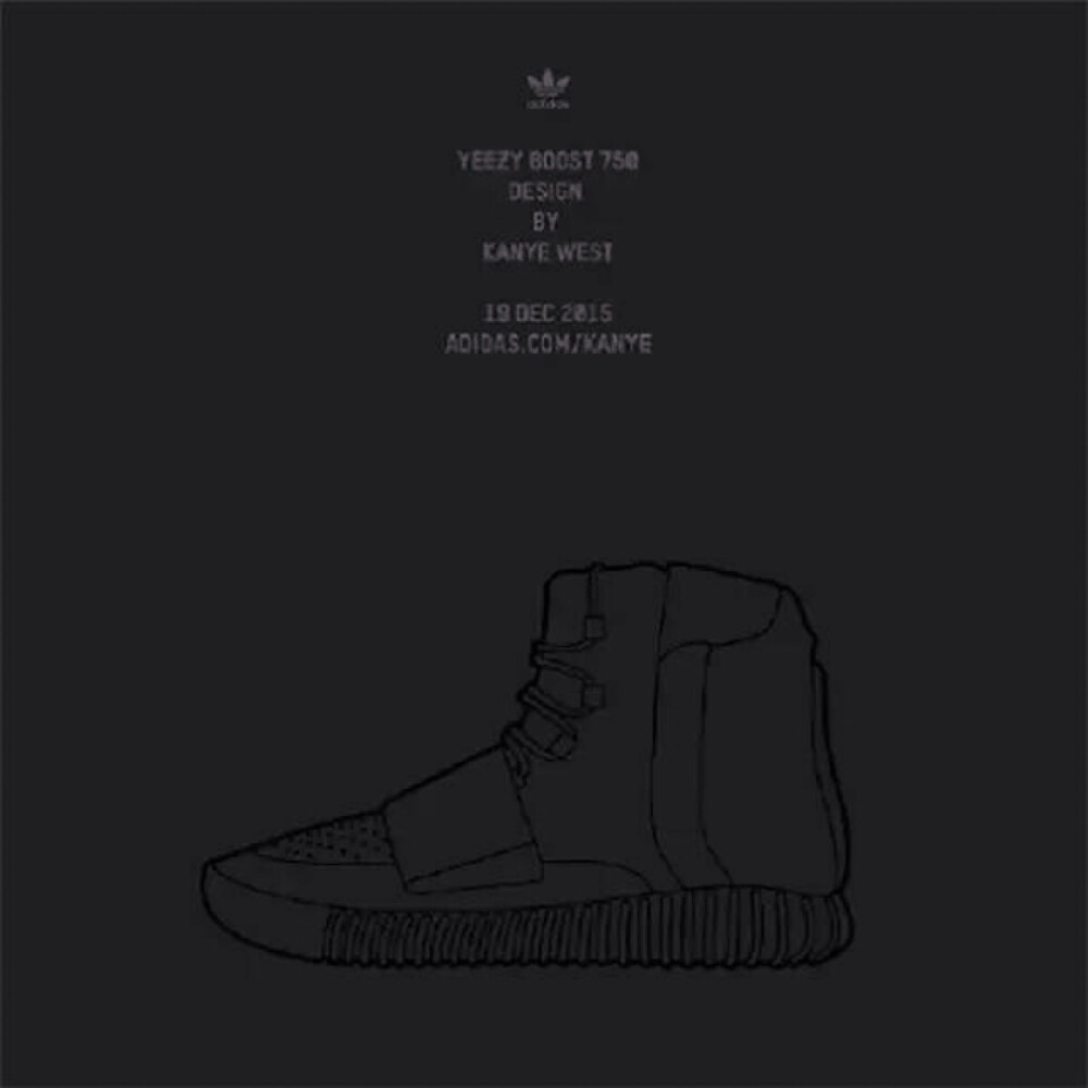 Adidas Yeezy Boost 750 “Black”