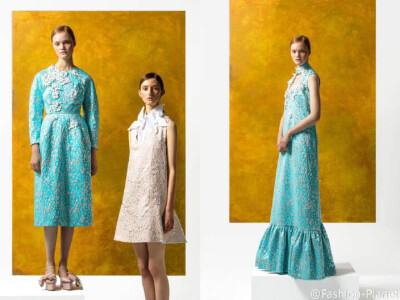 ※ Lookbook ※ Delpozo Pre-Fall 2016 .美人如画，西班牙品牌的明快色彩和浪漫动人！