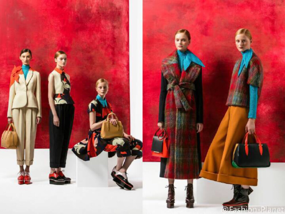 ※ Lookbook ※ Delpozo Pre-Fall 2016 .美人如画，西班牙品牌的明快色彩和浪漫动人！