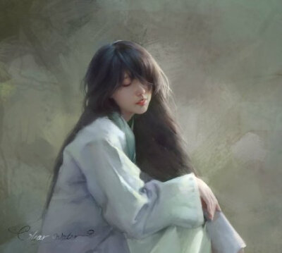 想说点什么，突然就哑言了，唉—— 绘师：bain-片片