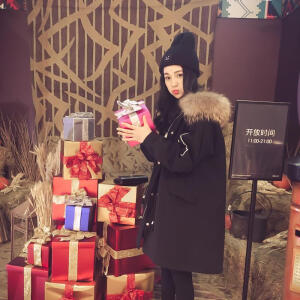 香香家 店主私藏！！网红最爱毛领棉服