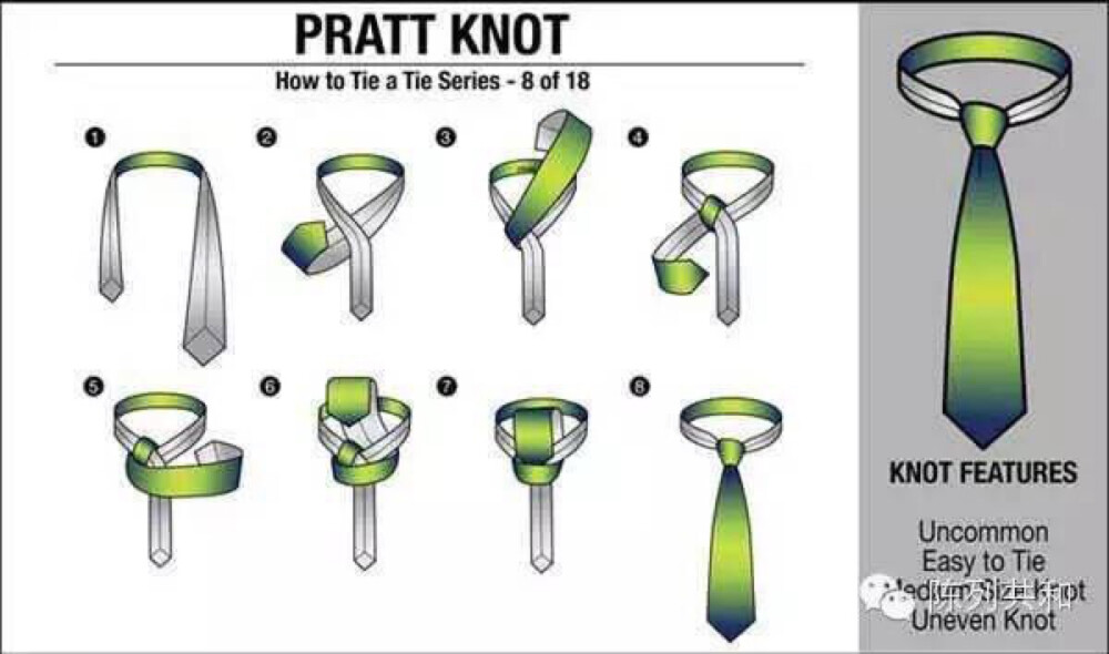 PRATT KNOT 普拉特结