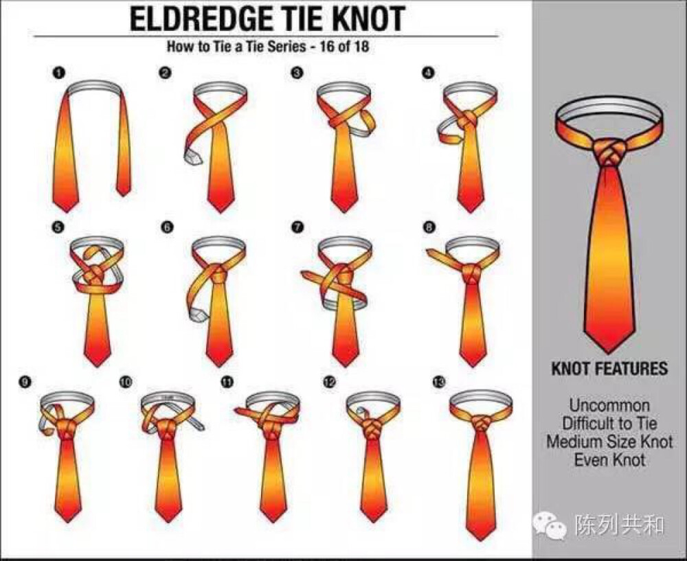 ELDREDGE TIE KNOT