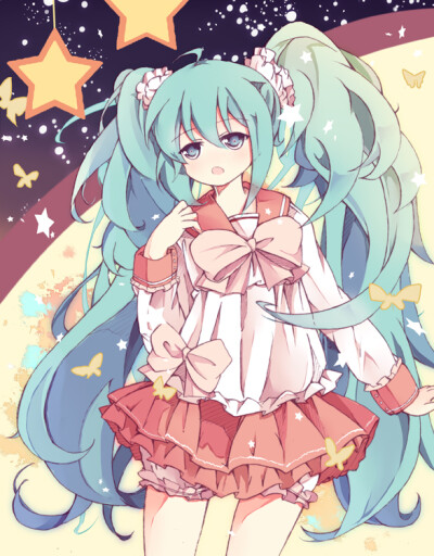 lots of love&amp;quot;(º Д º*) LOL 初音ミク