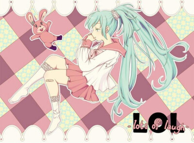 lots of love&amp;quot;(º Д º*) LOL 初音ミク