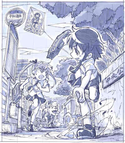 画师id=144415 さきの新月 いぬにおわれて たこだっしゅ