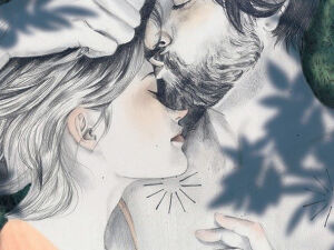 韩网 插画 feeling