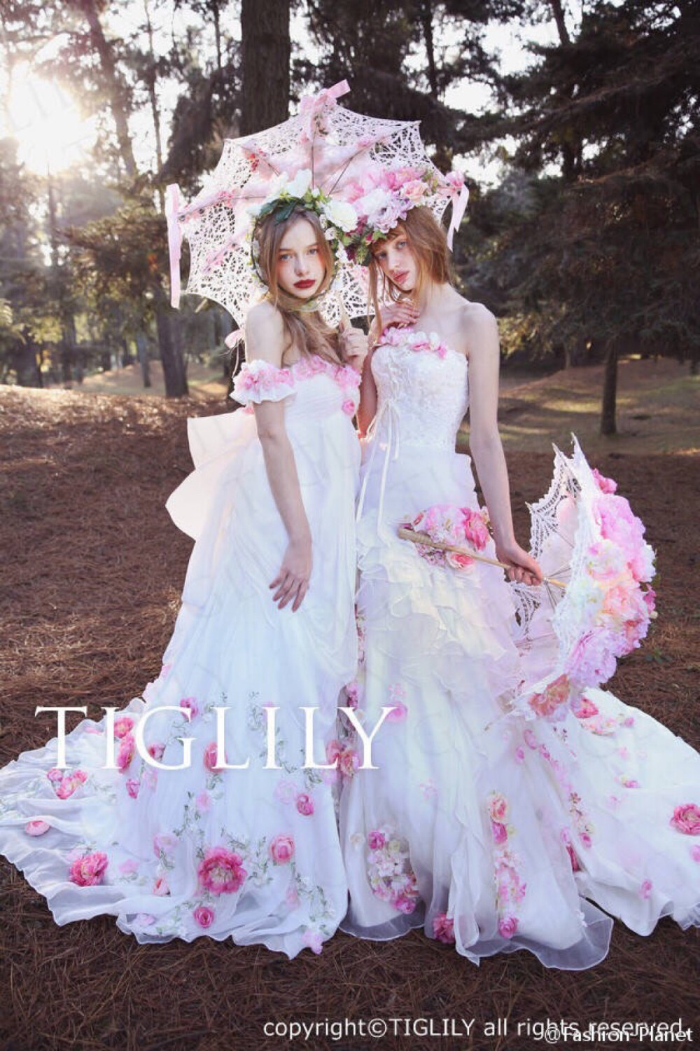 Tiglily Spring 2016 Pandora系列，梦幻绚丽的彩纱～