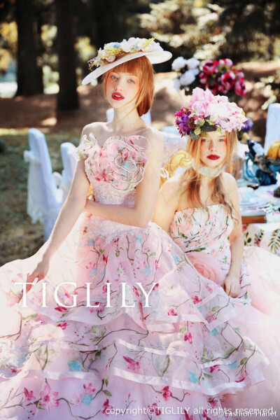 Tiglily Spring 2016 Pandora系列，梦幻绚丽的彩纱～