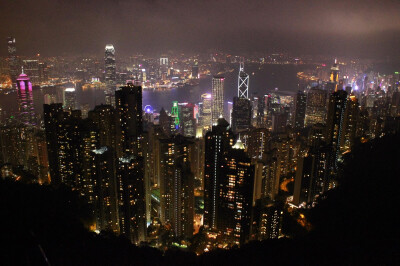 香港夜景太平山顶