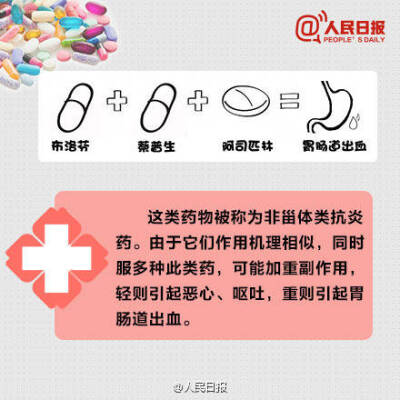 转自:人民日报 【扩散！这些物品千万不能混用，会致命！】冬季感冒多发，很多人会在家自行服用感冒药，但是千万注意，感冒药、退烧药和镇痛药混用，会引起肝衰竭甚至死亡！此外，藿香正气水+头孢=乙醛中毒，降压药+…