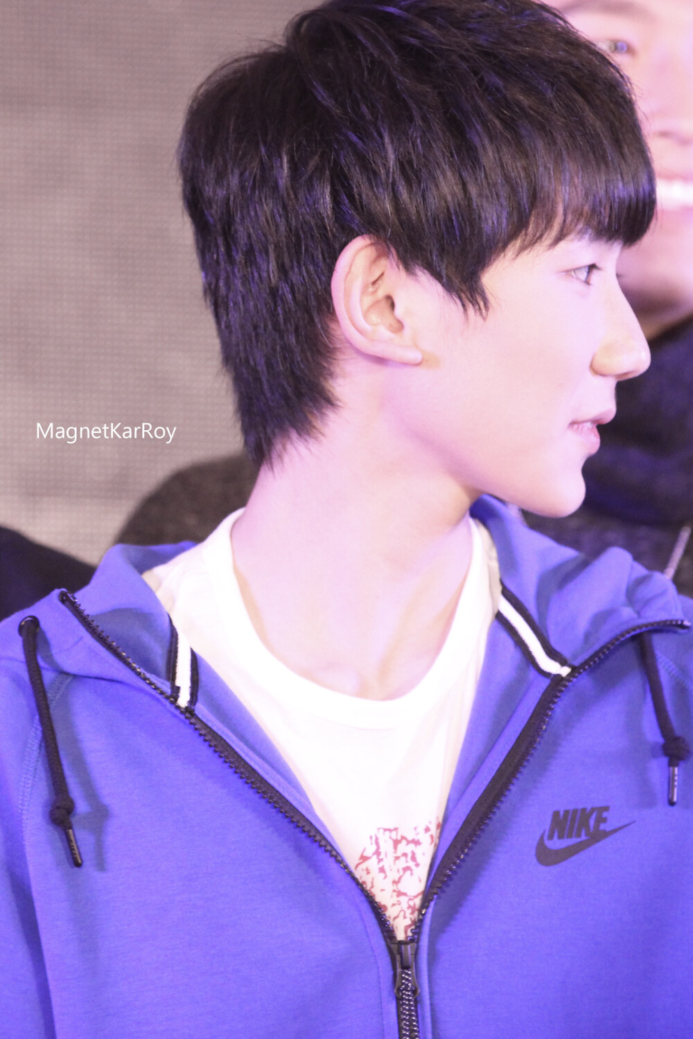 TFBOYS王源 151104《全员加速中》发布会 cr:MagnetKarRoy