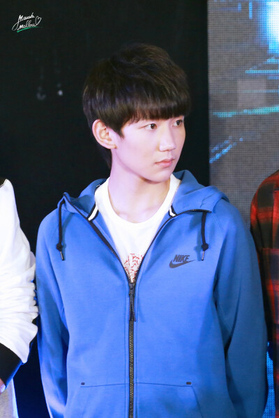 TFBOYS王源 151104《全员加速中》发布会 cr:marshmallow1108