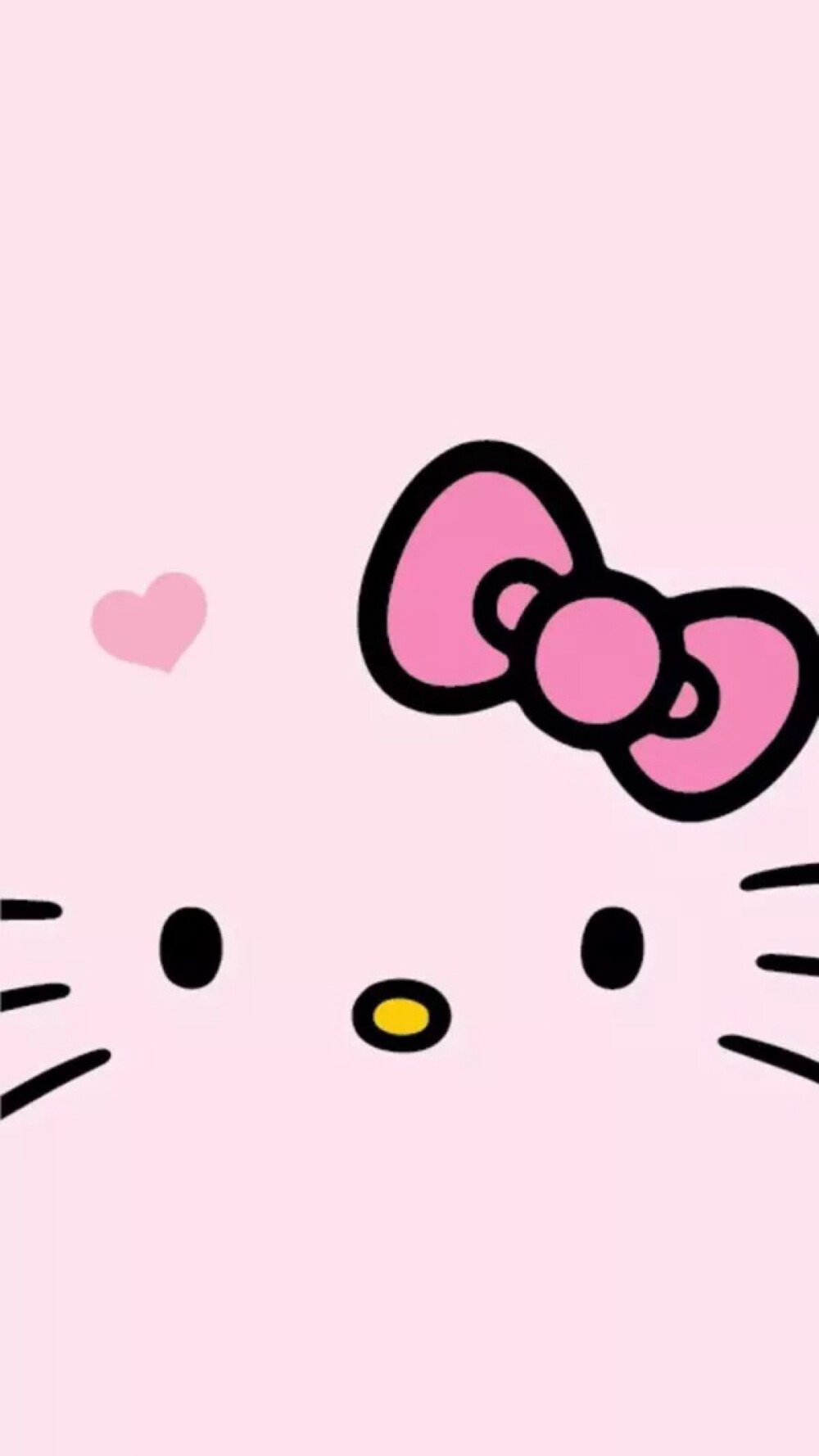 Big face of hello kitty