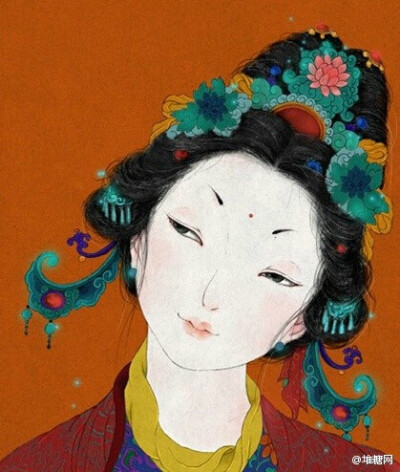 神视的水彩工笔。