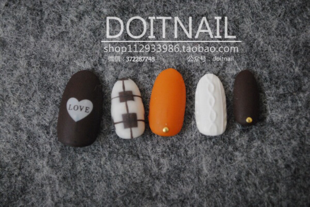 DO IT NAIL 手工甲片微信372287748。螺淘宝店铺号：1363520✨✨✨