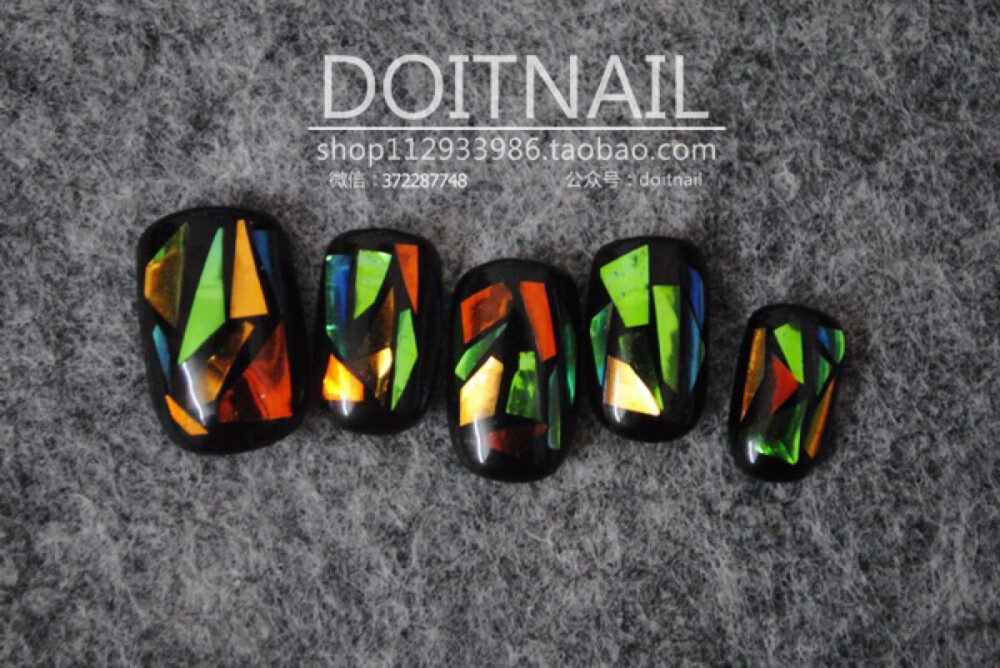 DO IT NAIL 手工甲片微信372287748。螺淘宝店铺号：1363520✨✨✨