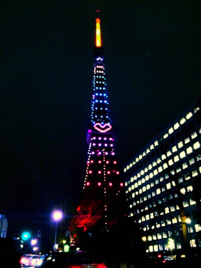 平安夜 东京塔