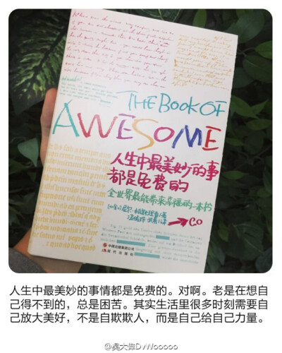 吴大伟推荐的书，我想用心去看