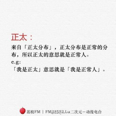 *文字*正确解释