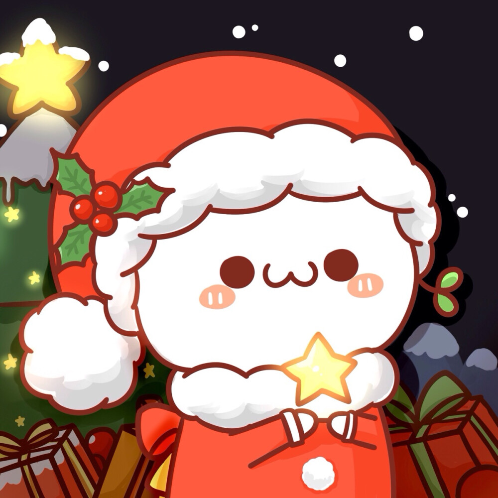 头上长草的颜文字君 Merry Christmas！头像