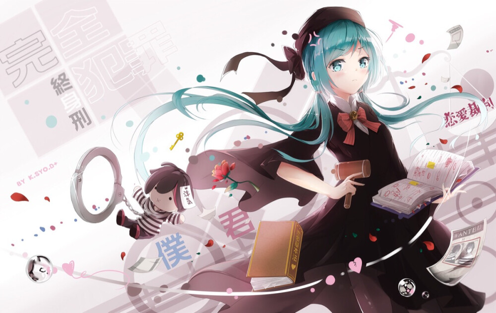 p站画师:K.SYO.D＋ id=7640889 初音