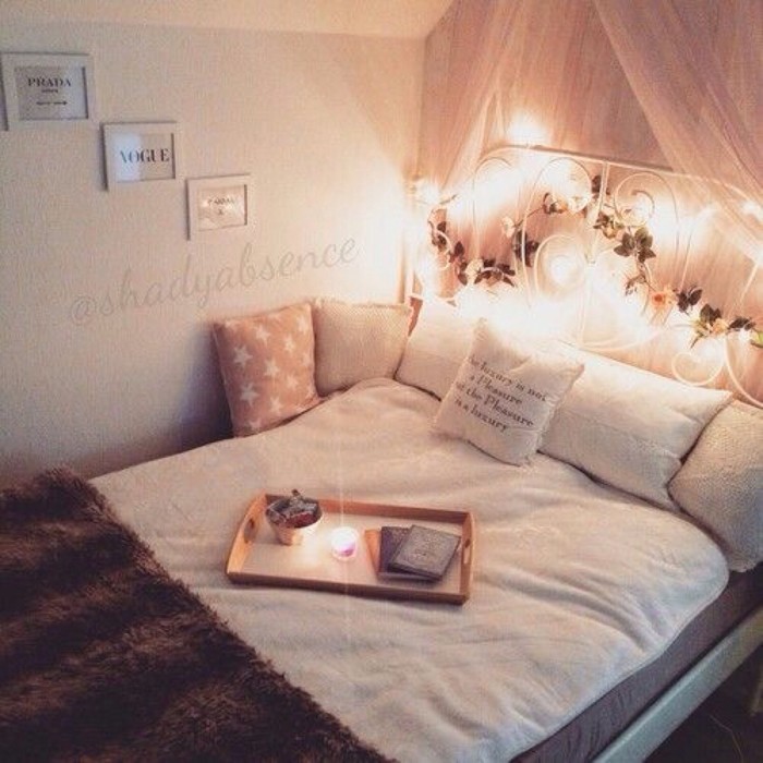 单身美少女的卧室风格