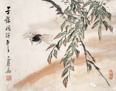  虚谷(1823-1896)，清代画家，僧人，俗姓朱，名虚白，字怀仁，号紫阳山人、倦鹤，书斋号觉非庵，出家后用虚谷这个名字。曾经担任清军参将与太平军作战，后削发为僧。 虚谷作品