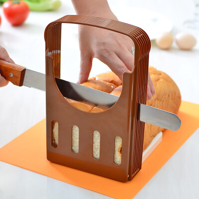 日本进口KOKUBO面包切片模具吐司切片器土司切割架创意厨房分片器