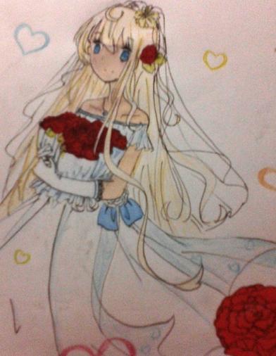 萌萌哒橙子结婚画