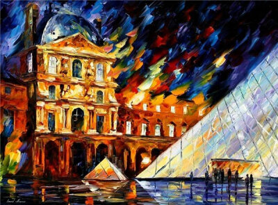 李奥尼德·阿夫列莫夫（Leonid Afremov, 出生于白俄罗斯维捷布斯克市）继梵高之后，当代最著名的现代印象派艺术家