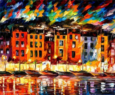 李奥尼德·阿夫列莫夫（Leonid Afremov, 出生于白俄罗斯维捷布斯克市）继梵高之后，当代最著名的现代印象派艺术家