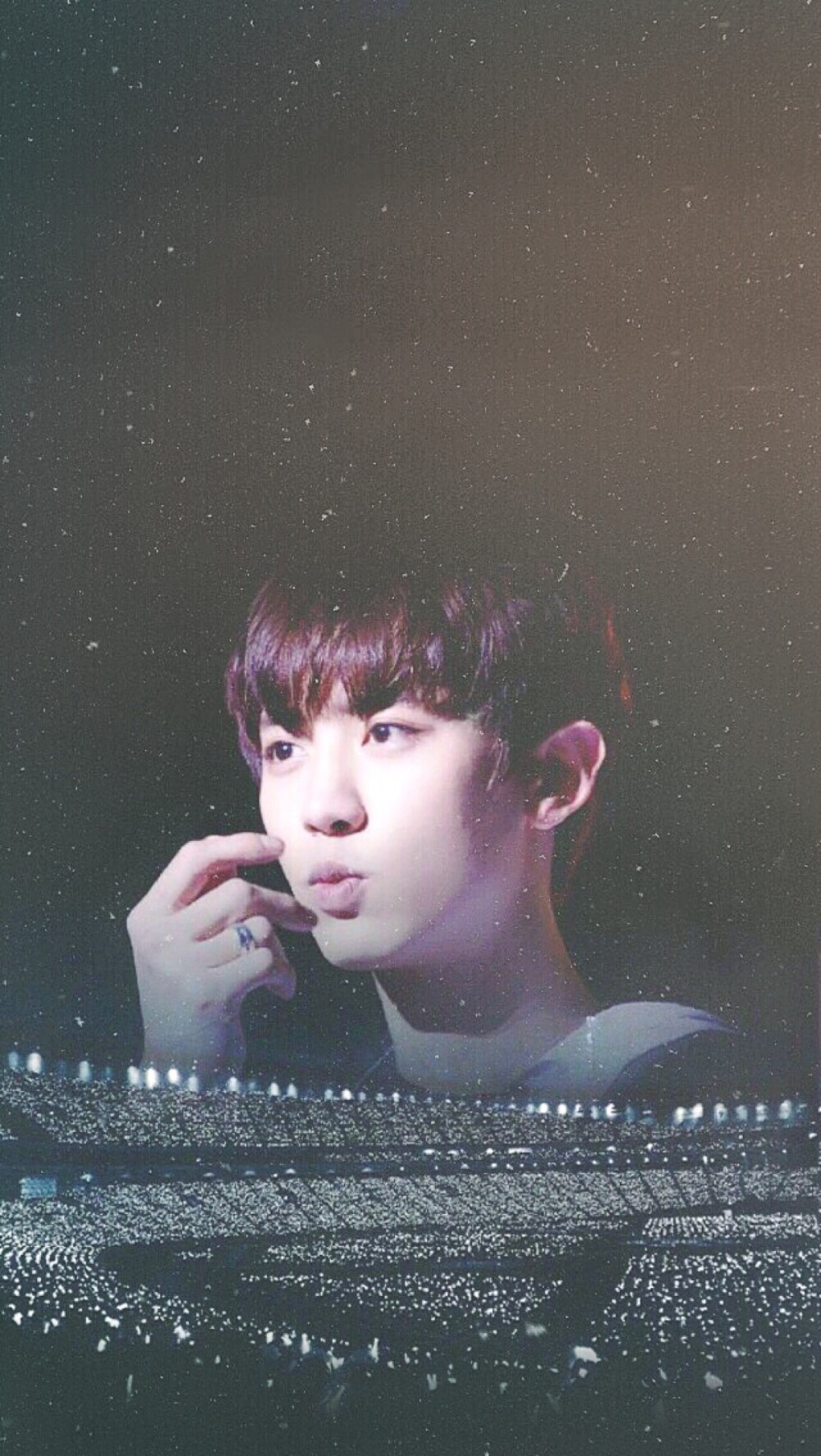 #原创壁纸 ✲ﾟ* # 원래 너는 내가 가장 하고 싶은 행운의 붙잡다 原来你是我最想留住的幸运[爱你]@real__pcyyyyy