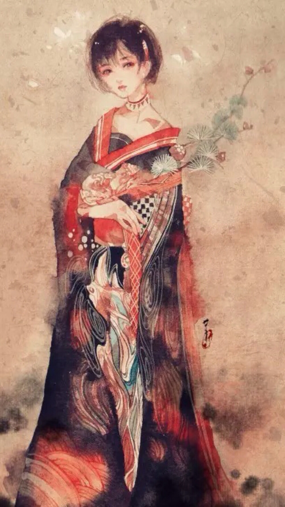 绘师阿莘lofter资深插画师