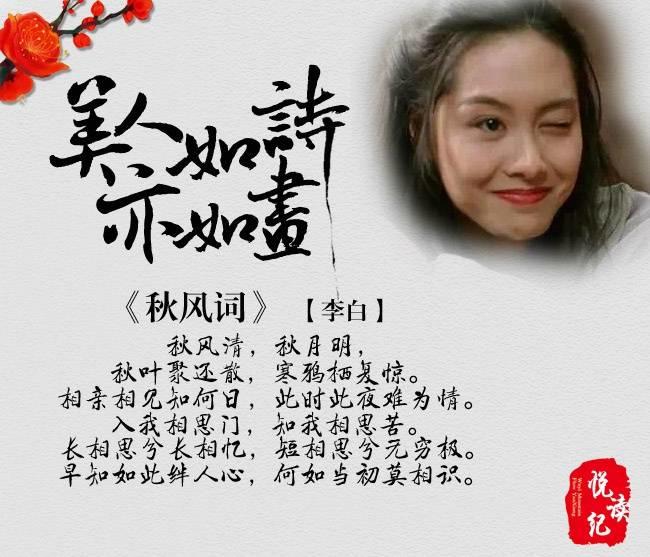 美人如画亦如诗